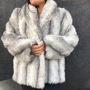 Vintage faux fur jacket